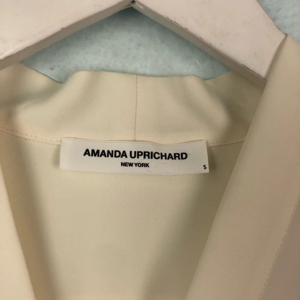 Amanda Uprichard Ivory White Mini Dress Size Small